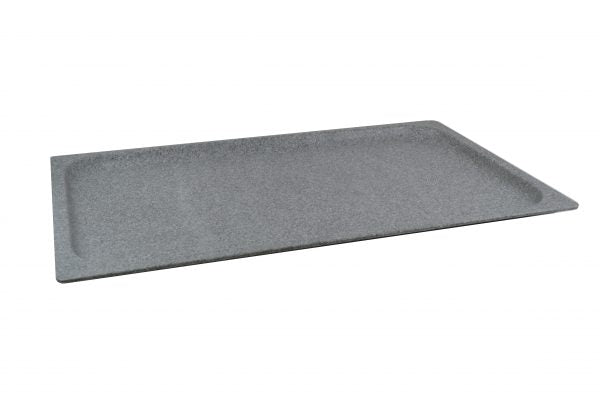Gastronorm Tray (20175) - 540x320mm, Concrete Matt from Jab. made out of Melamine and sold in boxes of 1. Hospitality quality at wholesale price with The Flying Fork!