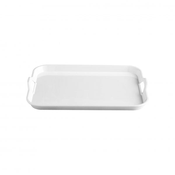 Serving Tray w-3 Handles - 530x370mm, Jab from Superware. made out of Melamine and sold in boxes of 6. Hospitality quality at wholesale price with The Flying Fork!