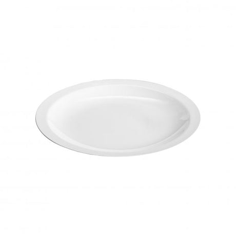 Round Raised Rim Platter - 400mm, Jab from Superware. made out of Melamine and sold in boxes of 6. Hospitality quality at wholesale price with The Flying Fork!
