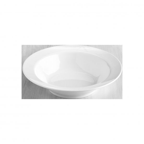 Deep Round Bowl w-Flared Rim - 380x90mm, Jab from Superware. Unbreakable, made out of Melamine and sold in boxes of 2. Hospitality quality at wholesale price with The Flying Fork!