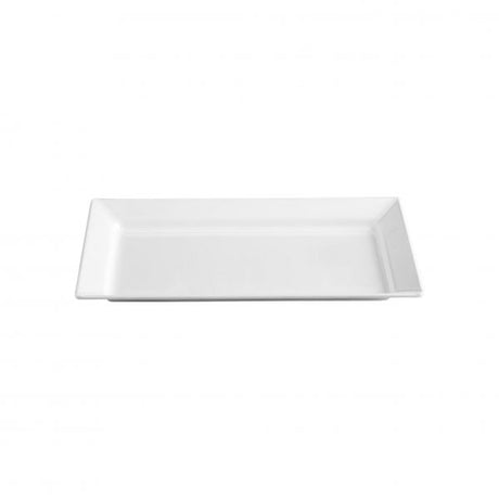 Rectangular Platter w-Raised Sides - 440x270mm, Jab from Superware. made out of Melamine and sold in boxes of 4. Hospitality quality at wholesale price with The Flying Fork!