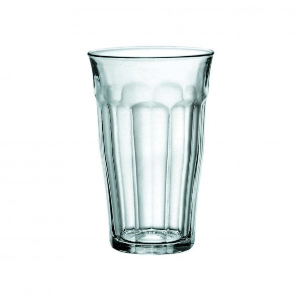 Tumbler - 500ml, Picardie from Duralex. made out of Toughened Glass and sold in boxes of 24. Hospitality quality at wholesale price with The Flying Fork!