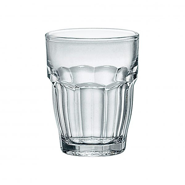 Shot Glass - 70ml, Rock Bar from Bormioli Rocco. made out of Toughened Glass and sold in boxes of 54. Hospitality quality at wholesale price with The Flying Fork!