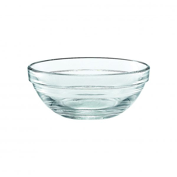 Stackable Bowl - 105mm, 200ml, Lys from Duralex. Stackable, made out of Toughened Glass and sold in boxes of 6. Hospitality quality at wholesale price with The Flying Fork!