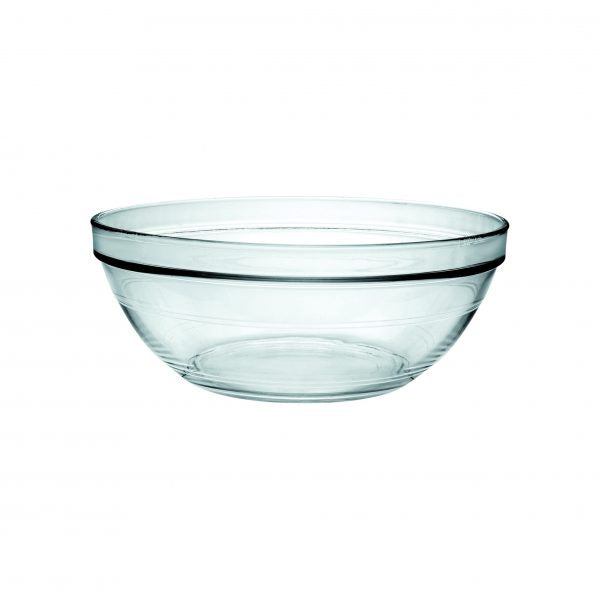 Stackable Bowl - 260mm, 3.40lt, Lys from Duralex. Stackable, made out of Toughened Glass and sold in boxes of 6. Hospitality quality at wholesale price with The Flying Fork!