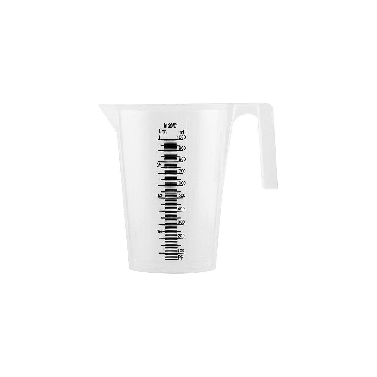 Measuring Jug - Graduated, Stackable, 1.0Lt from Trenton. stackable and sold in boxes of 1. Hospitality quality at wholesale price with The Flying Fork!