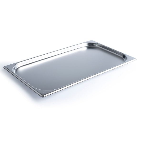 Anti Jam Steam Pan - Size 1-1, 2500ml, 20mm from Chef Inox. Anti-Jam, made out of Stainless Steel and sold in boxes of 6. Hospitality quality at wholesale price with The Flying Fork!