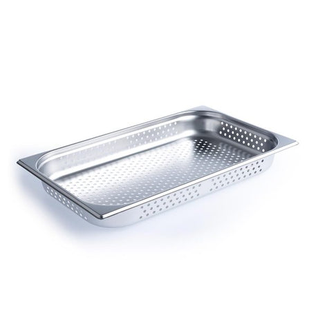 Perforated from Chef Inox. made out of Stainless Steel and sold in boxes of 6. Hospitality quality at wholesale price with The Flying Fork!
