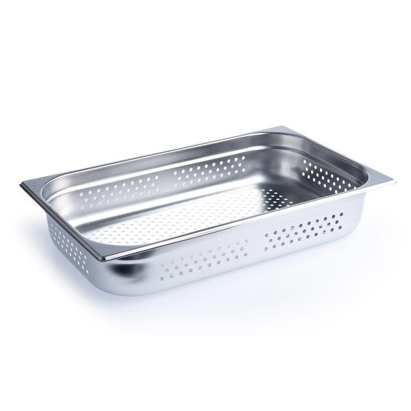 Perforated from Chef Inox. made out of Stainless Steel and sold in boxes of 6. Hospitality quality at wholesale price with The Flying Fork!