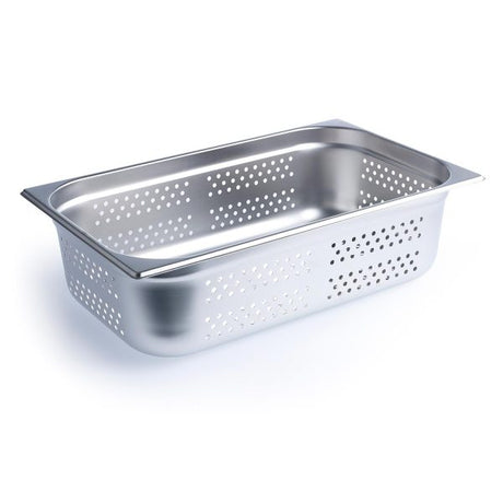 Perforated from Chef Inox. made out of Stainless Steel and sold in boxes of 6. Hospitality quality at wholesale price with The Flying Fork!