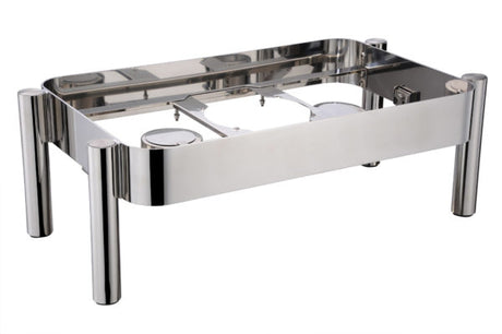 Induction Chafer Stand - 1-1 from Chef Inox. made out of Stainless Steel and sold in boxes of 1. Hospitality quality at wholesale price with The Flying Fork!