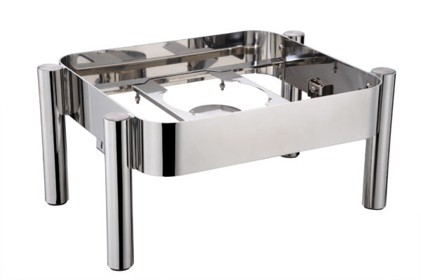 Induction Chafer Stand - 1-2 from Chef Inox. made out of Stainless Steel and sold in boxes of 1. Hospitality quality at wholesale price with The Flying Fork!