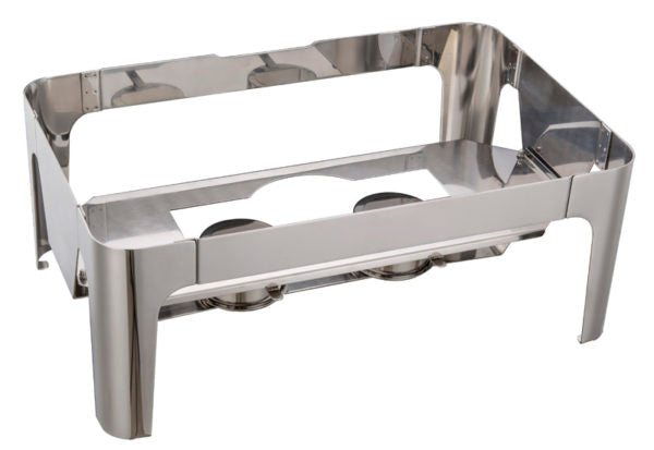 Ultra Chafer Stand - 1-1 from Chef Inox. made out of Stainless Steel and sold in boxes of 1. Hospitality quality at wholesale price with The Flying Fork!