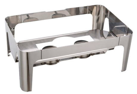 Ultra Chafer Stand - 1-1 from Chef Inox. made out of Stainless Steel and sold in boxes of 1. Hospitality quality at wholesale price with The Flying Fork!
