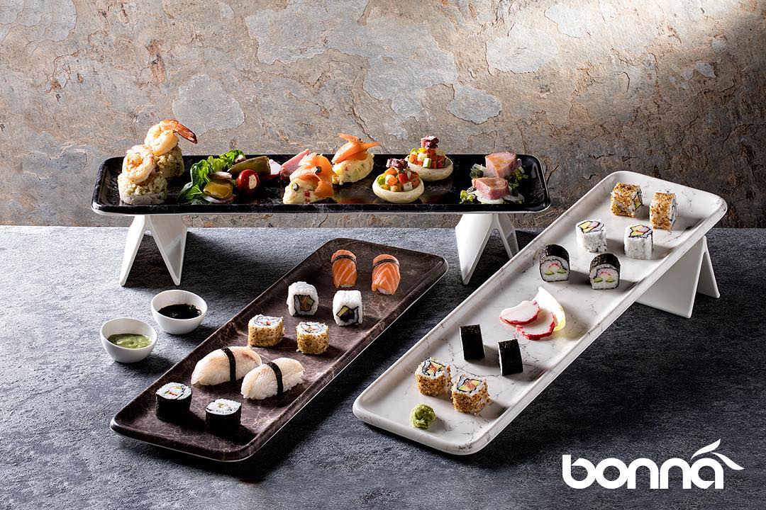 Melamine Tray Stand: Pack of 4