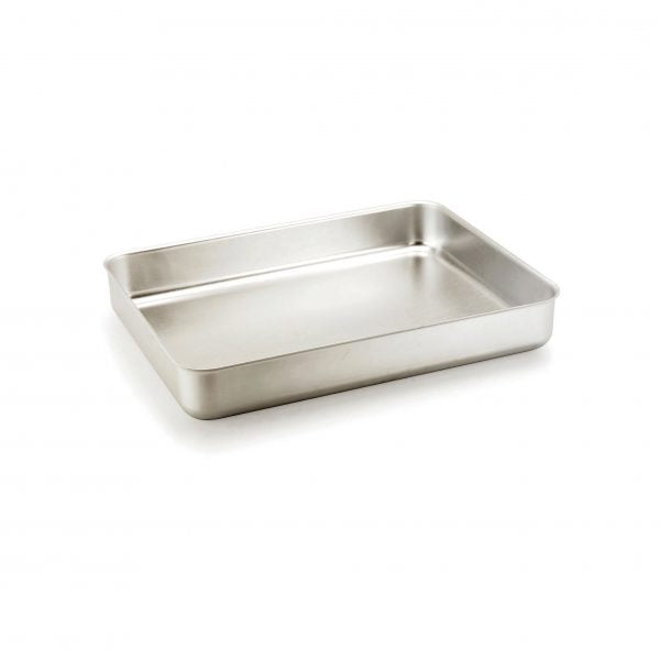 Baking Pan - 368x267x70mm, Aluminium from Chef Inox. made out of Aluminium and sold in boxes of 1. Hospitality quality at wholesale price with The Flying Fork!
