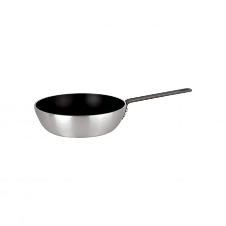 Deep Saute-Frypan - 240mm, Non-Stick, Profile from Chef Inox. Non-Stick, made out of Aluminium and sold in boxes of 1. Hospitality quality at wholesale price with The Flying Fork!