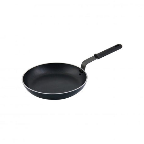 Round Frypan - 200mm, Non-Stick, Ezigrip from Chef Inox. Non-Stick, made out of Aluminium and sold in boxes of 1. Hospitality quality at wholesale price with The Flying Fork!