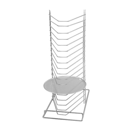 Pizza Rack - Chrome, Bench Model, 720mm from Trenton. Sold in boxes of 1. Hospitality quality at wholesale price with The Flying Fork!