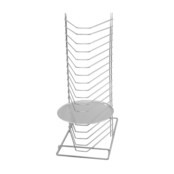 Pizza Rack - Chrome, Bench Model, 720mm from Trenton. Sold in boxes of 1. Hospitality quality at wholesale price with The Flying Fork!
