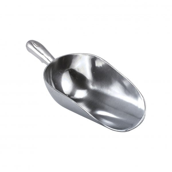 Round Scoop - 378Oz, 230x120mm, Aluminium from Chef Inox. made out of Aluminium and sold in boxes of 1. Hospitality quality at wholesale price with The Flying Fork!