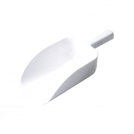 Flat Bottom Plastic Ice Scoop from Chef Inox. made out of Plastic and sold in boxes of 1. Hospitality quality at wholesale price with The Flying Fork!