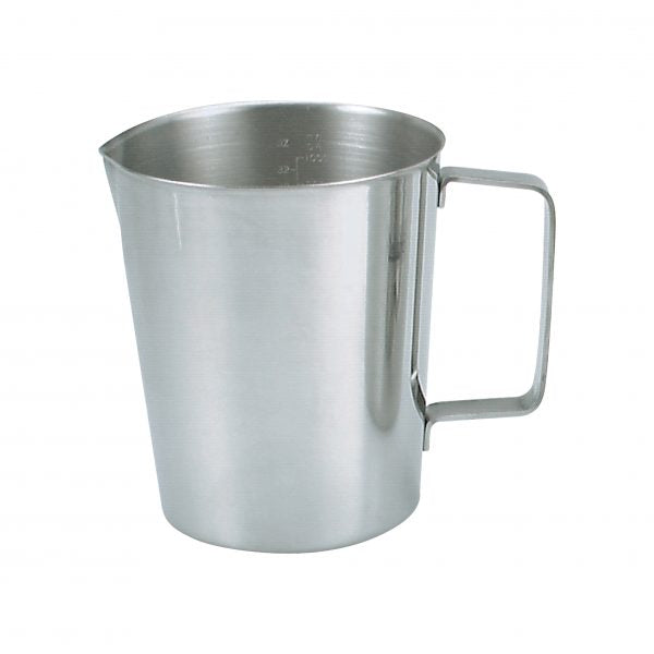 Graduating Measuring Jug - 1.0Lt from Chef Inox. made out of Stainless Steel and sold in boxes of 1. Hospitality quality at wholesale price with The Flying Fork!