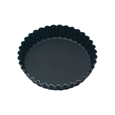 Round Fluted 36-Rib Tart Mould (Non-Stick) - 105x20mm from Guery. Non-Stick, made out of Non Stick and sold in boxes of 1. Hospitality quality at wholesale price with The Flying Fork!