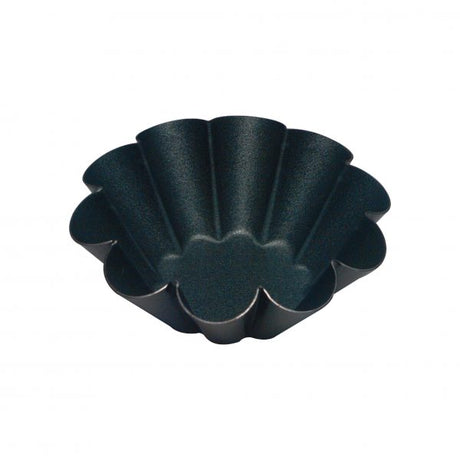 Non-Stick Brioche Mould (10-Ribs) - 90x32mm from Guery. Non-Stick, made out of Non Stick and sold in boxes of 1. Hospitality quality at wholesale price with The Flying Fork!