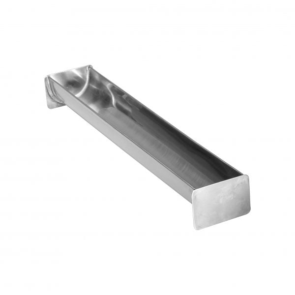 Round Yule Log Mould - 350x60x50mm from Chef Inox. made out of Stainless Steel and sold in boxes of 1. Hospitality quality at wholesale price with The Flying Fork!