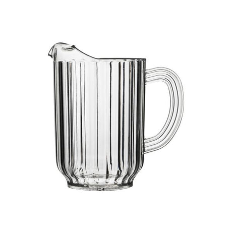 Pitcher - P-C, With Pouring Lip, 1.8Lt-60Oz from TheFlyingFork. Sold in boxes of 1. Hospitality quality at wholesale price with The Flying Fork!