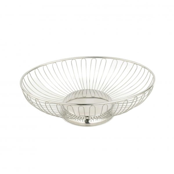 Oval Wire Basket - 200x145x65mm from Chef Inox. made out of Wire and sold in boxes of 1. Hospitality quality at wholesale price with The Flying Fork!