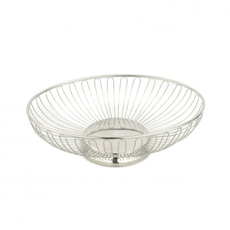 Oval Wire Basket - 200x145x65mm from Chef Inox. made out of Wire and sold in boxes of 1. Hospitality quality at wholesale price with The Flying Fork!