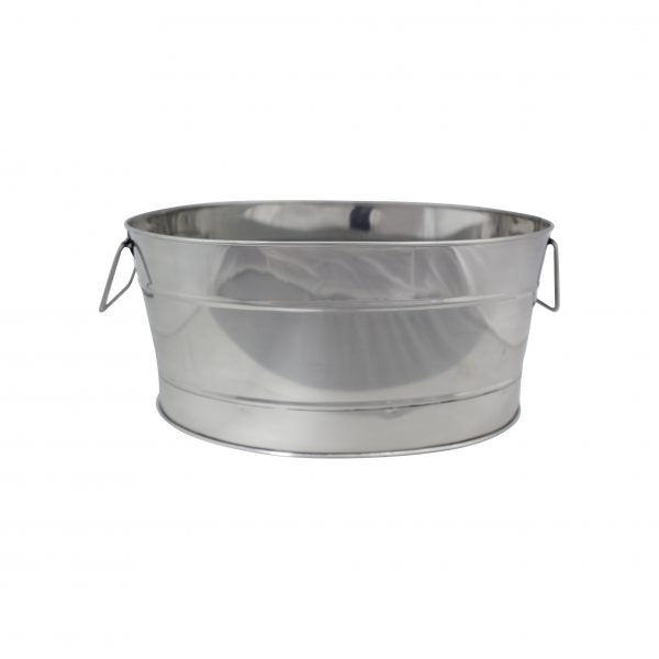 Oval Beverage Tub - 28200ml, 520x360x245mm from Chef Inox. made out of Stainless Steel 18/8 and sold in boxes of 1. Hospitality quality at wholesale price with The Flying Fork!
