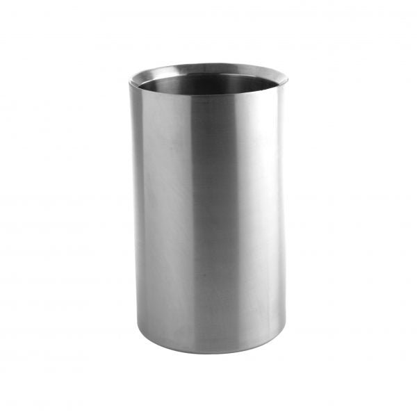 Elite Insulated Satin Wine Cooler (1 Bottle) - 120mm from Chef Inox. made out of Stainless Steel and sold in boxes of 1. Hospitality quality at wholesale price with The Flying Fork!