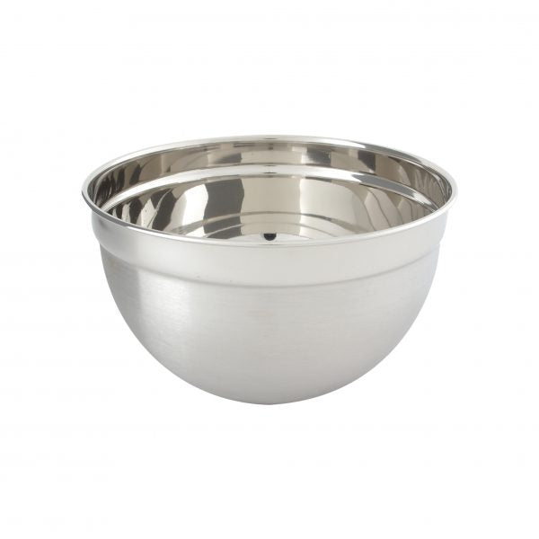 Deep Mixing Bowl - 200mm, 2.7Lt from Chef Inox. Deep, made out of Stainless Steel and sold in boxes of 1. Hospitality quality at wholesale price with The Flying Fork!