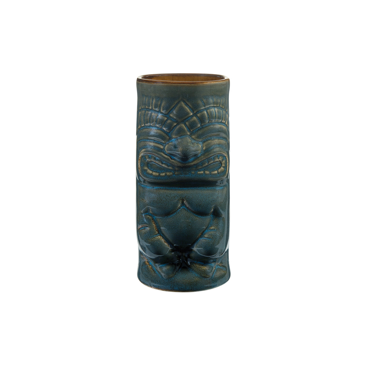 Tiki Tumbler - Blue -591Ml from Libbey. made out of Glass and sold in boxes of 6. Hospitality quality at wholesale price with The Flying Fork!