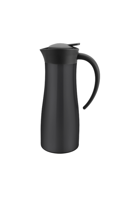 Vacuum Jug - 1.5L, Sleek Black from Chef Inox. made out of Stainless Steel and sold in boxes of 1. Hospitality quality at wholesale price with The Flying Fork! 