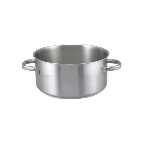 Casserole Dish - 37.0lt, 500x190mm from Paderno. made out of Stainless Steel 18/10 and sold in boxes of 1. Hospitality quality at wholesale price with The Flying Fork!