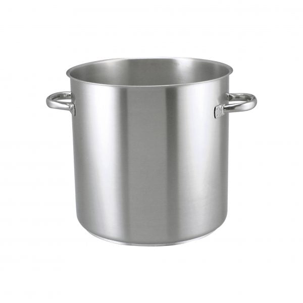 Stockpot - 36.5lt, 360x360mm from Paderno. made out of Stainless Steel 18/10 and sold in boxes of 1. Hospitality quality at wholesale price with The Flying Fork!