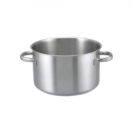 Saucepot - 6.5lt, 240x145mm from Paderno. made out of Stainless Steel 18/10 and sold in boxes of 1. Hospitality quality at wholesale price with The Flying Fork!