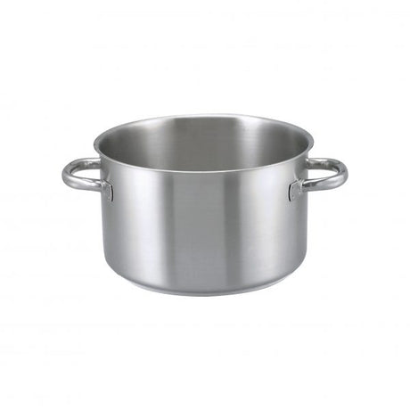 Saucepot - 15.4lt, 320x195mm from Paderno. made out of Stainless Steel 18/10 and sold in boxes of 1. Hospitality quality at wholesale price with The Flying Fork!