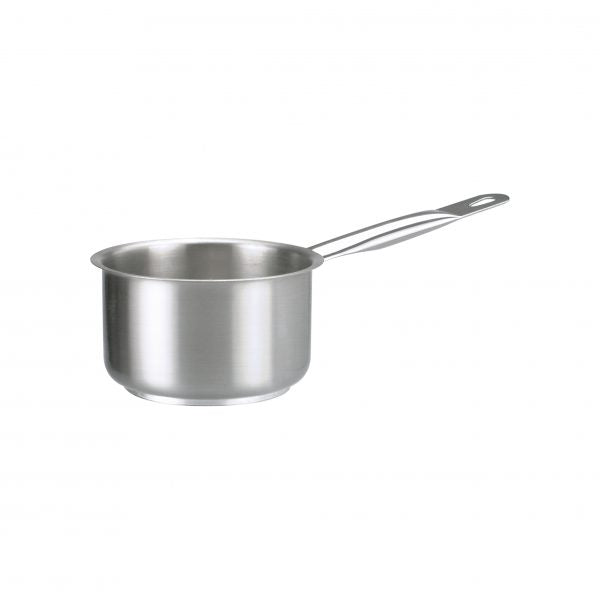 Saucepan - 1.2lt, 140x80mm from Paderno. made out of Stainless Steel 18/10 and sold in boxes of 1. Hospitality quality at wholesale price with The Flying Fork!