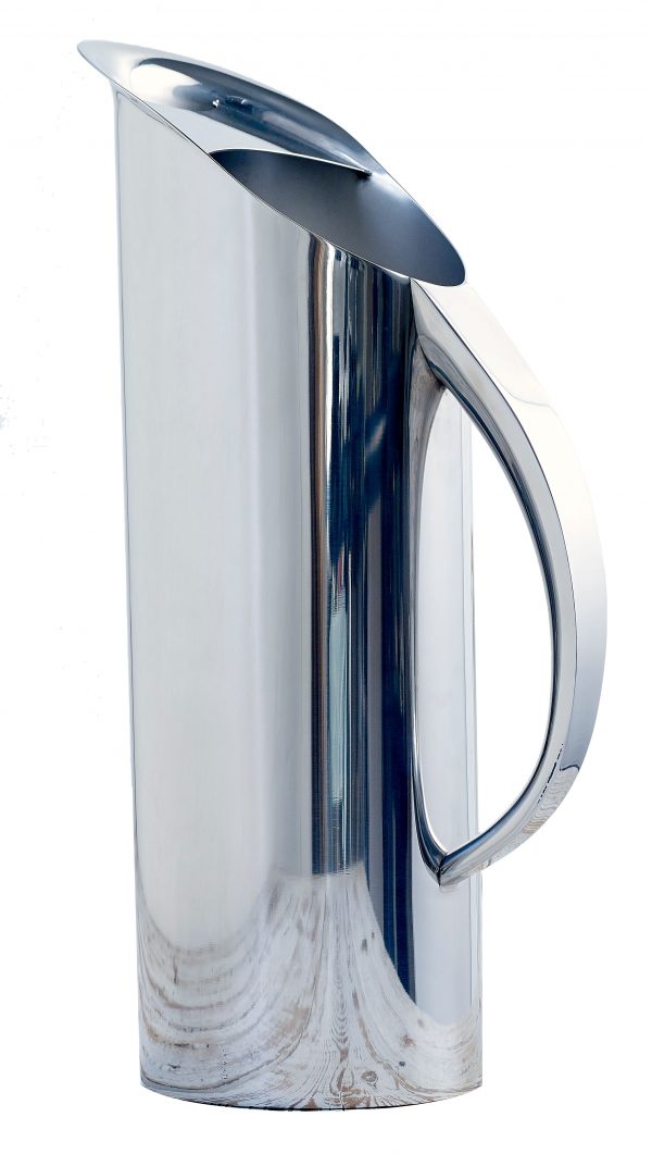 Water Pitcher - 1700ml, Jug With Ice Guard from Chef Inox. made out of Stainless Steel and sold in boxes of 1. Hospitality quality at wholesale price with The Flying Fork!