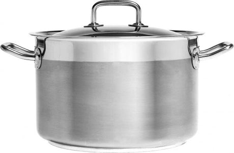 Professional Saucepot With Lid - 4.0Lt, 200x130mm from Chef Inox. made out of Stainless Steel 18/10 and sold in boxes of 1. Hospitality quality at wholesale price with The Flying Fork!