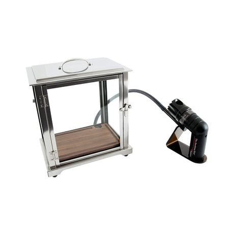 Cocktail Smoke Box with Smoker - 236x270mm, Fortessa Crafthouse from Fortessa. made out of Glass- Stainless Steel and sold in boxes of 1. Hospitality quality at wholesale price with The Flying Fork!