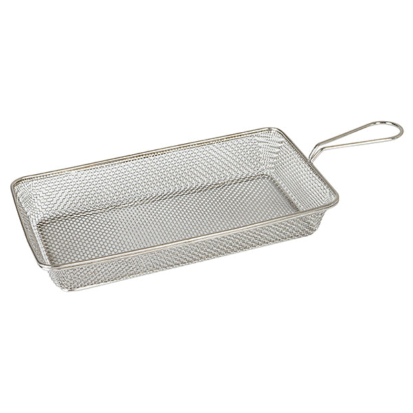 Brooklyn Service Baskets - Stainless Steel, 280x150mm from Moda. made out of Stainless Steel and sold in boxes of 1. Hospitality quality at wholesale price with The Flying Fork!