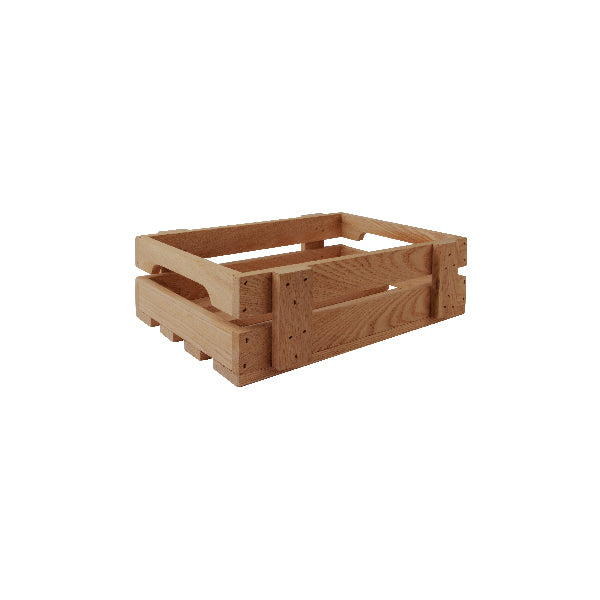 Wood Crate-Ash Wood, 300X200X90Mm from Athena. made out of Wood and sold in boxes of 1. Hospitality quality at wholesale price with The Flying Fork!