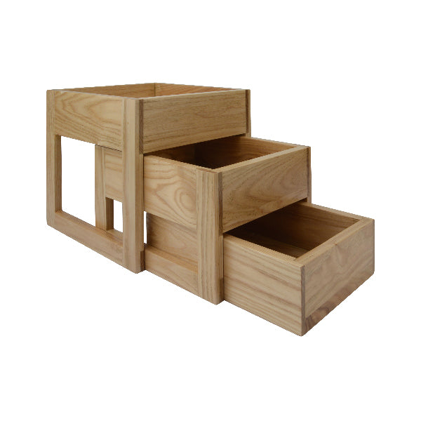Display Set-3 Levels, Small from Athena. made out of Wood and sold in boxes of 1. Hospitality quality at wholesale price with The Flying Fork!