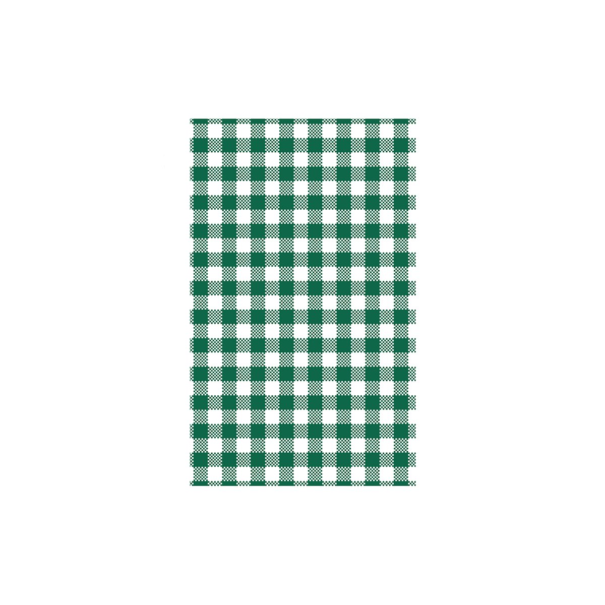 Greaseproof Paper & Pockets, Greaseproof Paper, 190x310mm, Green Gingham, Moda